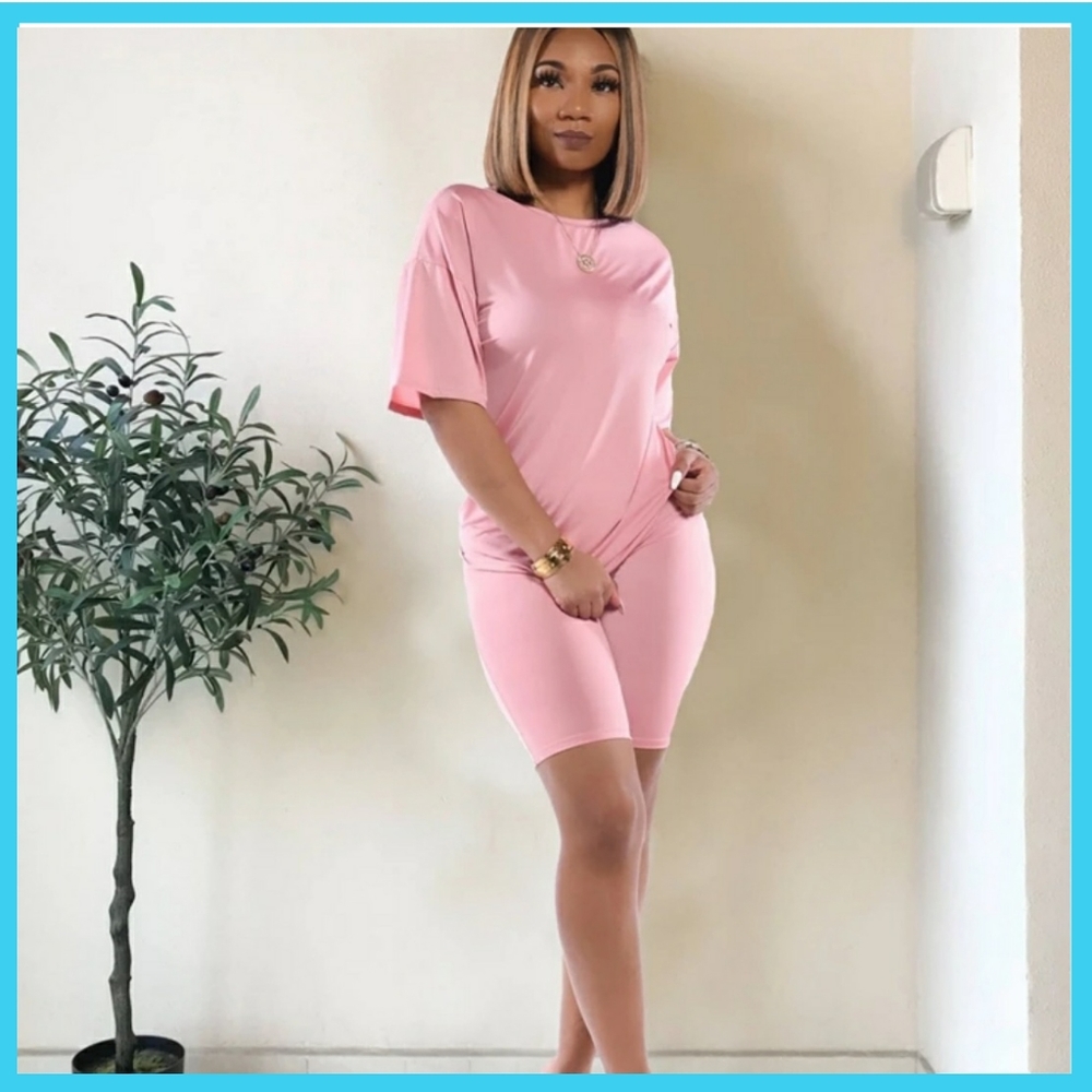 Pink Biker Set